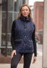 LJ001 - Ladies Maya Quilted Gilet - NAVY - Oxford Blue