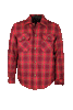 MJ001 - Men's Check Padded Overshirt - RED - Oxford Blue